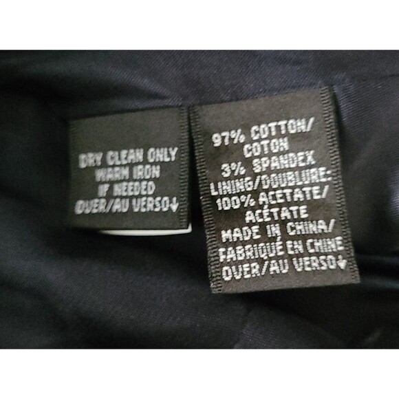 Ellen Tracy Cardigan Jacket Womens Size 12 Blue White Office Career Boho Fall - Picture 7 of 8